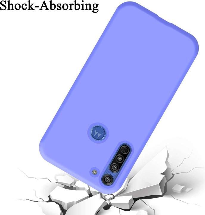 Produktbild Cadorabo Hülle für Motorola MOTO G8 TPU im Liquid Case Design (Motorola Moto G8)