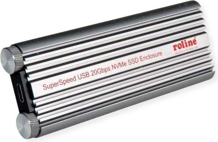 Actual product image Roline M.2 SSD enclosure (M.2 2280, M.2 2230, M.2 2260, M.2 2242)