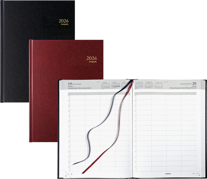Image du produit Brepols Agenda (A4, Allemand, Français, Anglais, Néerlandais)
