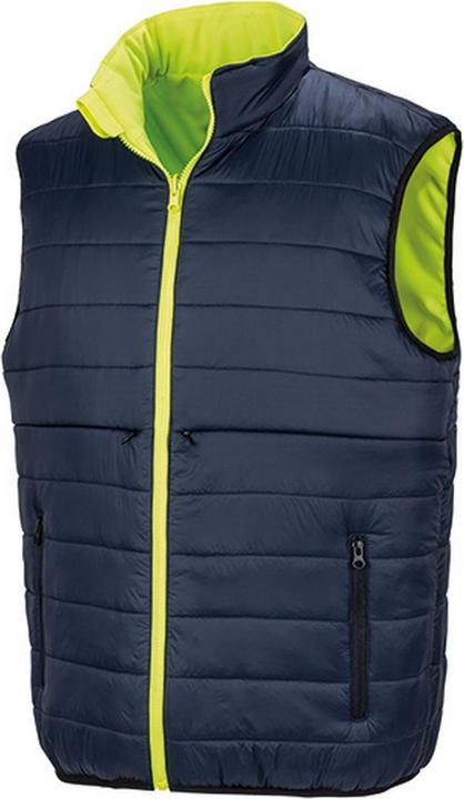 Produktbild Regatta Safeguard WendeSteppweste in Warnfarben (4XL)