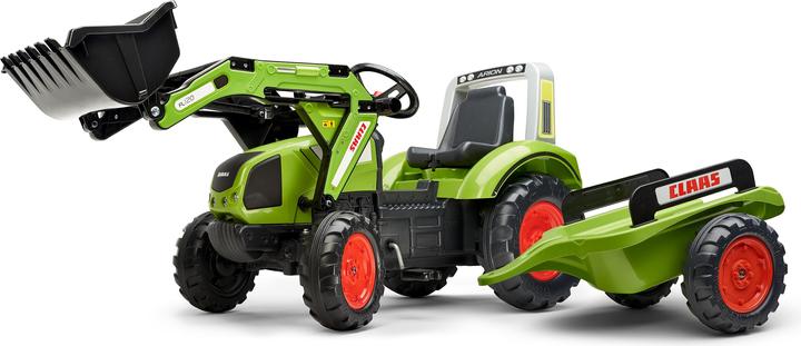 Falk Toys Claas Traktor + Anhänger