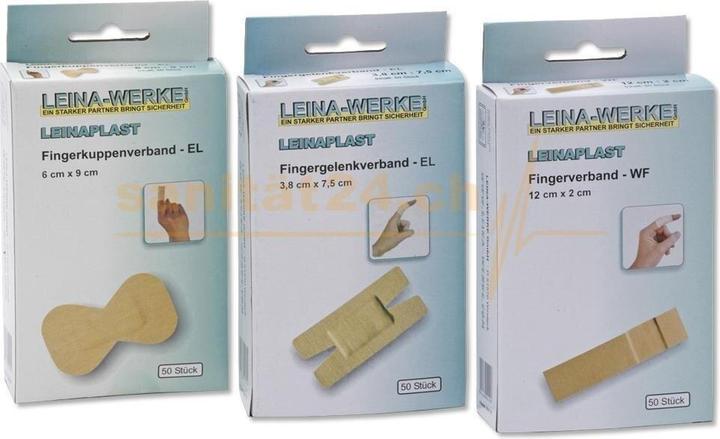 Leina Fingerkuppenverband 4.00 cm x 7.00 cm / 100 Stk. / EL / einzeln (100 x)