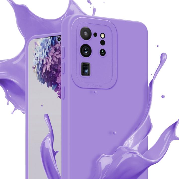 Productafbeelding Cadorabo Hoesje voor Samsung Galaxy S20 ULTRA in TPU Fluid LM162 Style (Samsung Galaxy S20 Ultra)