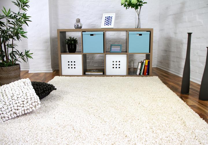 Produktbild Snapstyle Luxus Hochflor Langflor Teppich Milano (100 x 100 cm)