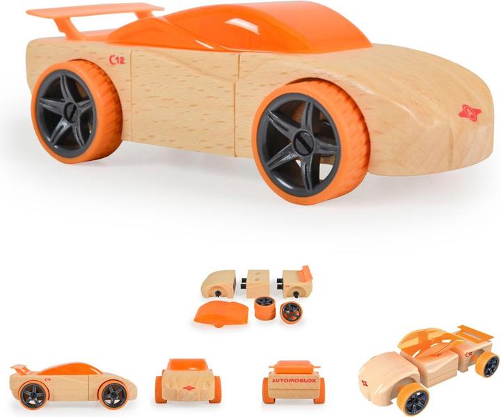 Immagine prodotto Moni Toy Cars Mini in legno di faggio