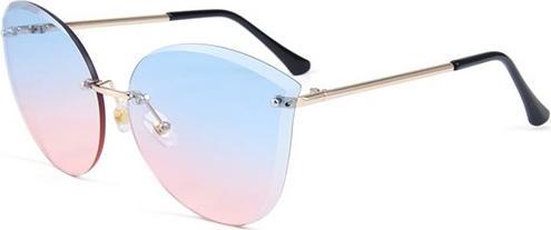 Image du produit Bekos Lunettes de soleil stylées pour femmes avec verres teintés bleu rouge