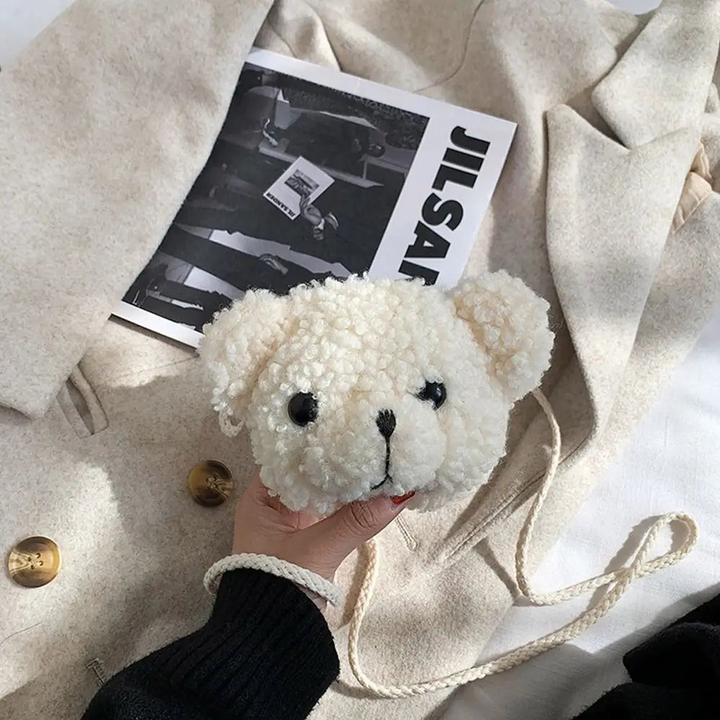 Immagine prodotto Only-Bags.Store Borsa a tracolla con orsetto per bambini