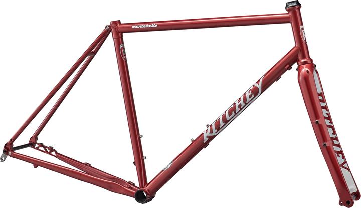 Actual product image Ritchey Montebello Frame Kit, 700C, L, hot sauce red