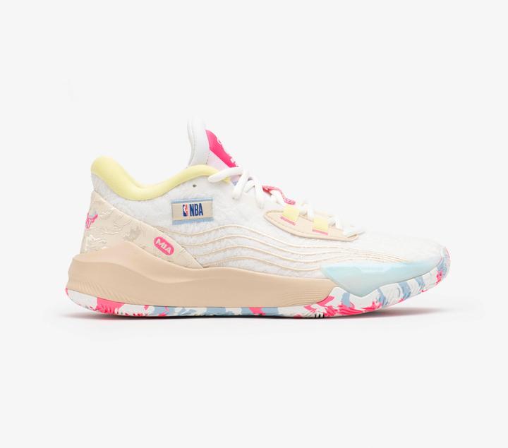 Tarmak Women's/Men's Basketball Shoes low NBA Miami Heat - Fast 900 Low-1 white