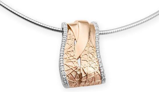 Breuning ANHÄNGER - BRILL. 0,195 Ct. H/si (585, - Gold)