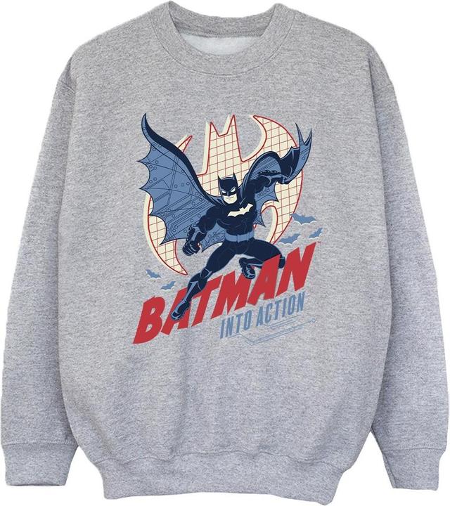 Batman Into Action Sweatshirt Mädchen