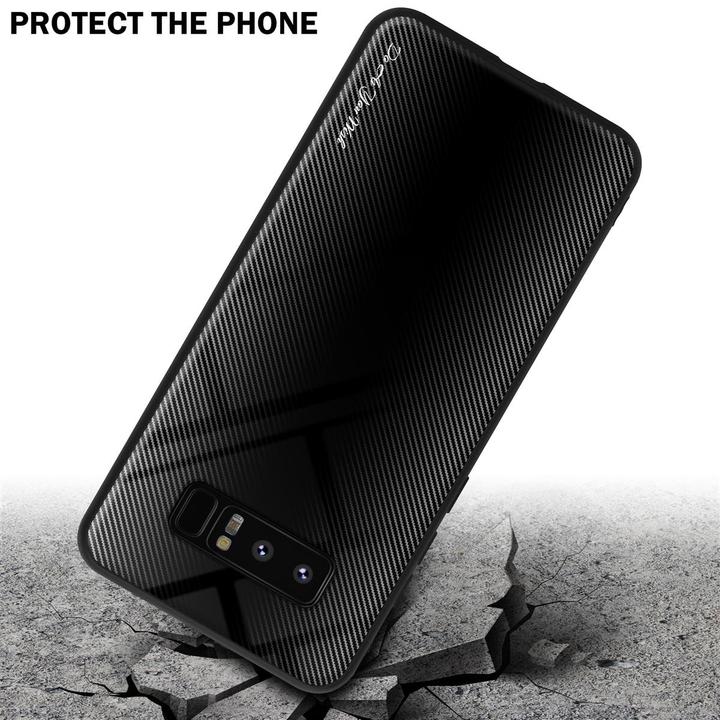 Produktbild Cadorabo TPU Gestreiftes Glas Cover (Samsung Galaxy Note 8)