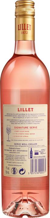 Produktbild Lillet Rosé (17 %, Frankreich, 1 x 75 cl, Bitter)