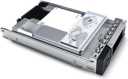 Image du produit Dell Solid State Drive SATA Read Intensive 512e 2.5in with 3.5in HYB CARR, CUS Kit (3840 Go, 2.5")