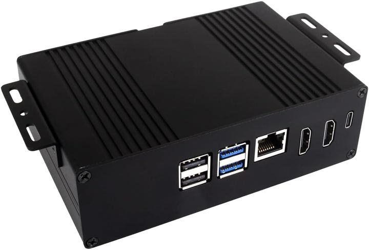 Produktbild WaveShare Aluminum multifunction case for Raspberry Pi 5