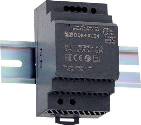 Produktbild MeanWell DIN Rail Power Supply 24V 60W