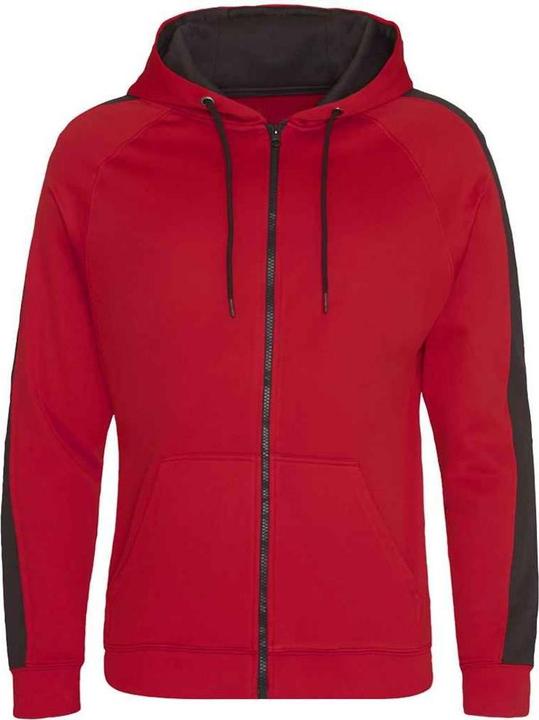 Awdis Hoodie mit durchgehendem Reissverschluss Sport (XXL)
