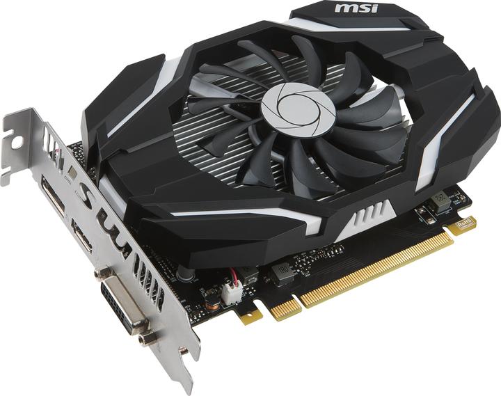 Actual product image MSI GeForce GTX 1050 Ti OC (4 GB)