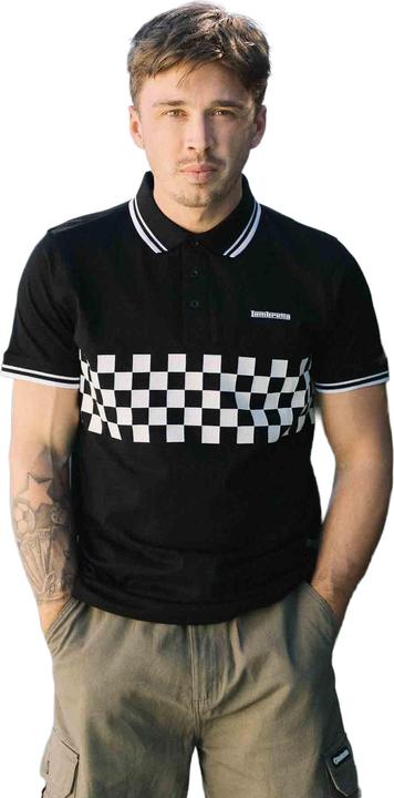Produktbild Lambretta SS25 Poloshirt Mit kontrastfarbenen Streifen (4XL)