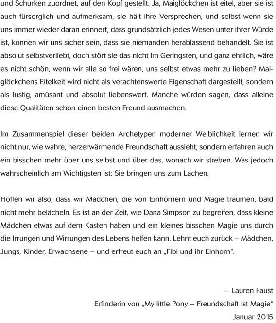Produktbild Fibi und ihr Einhorn (Bd. 2) - Volle Fahrt ins Glück (Deutsch, Dana Simpson, 2017)