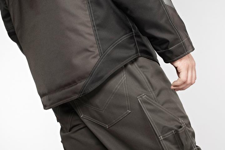 Actual product image Mascot unisex pilot jacket Frankfurt dark anthracite, black size M (M)