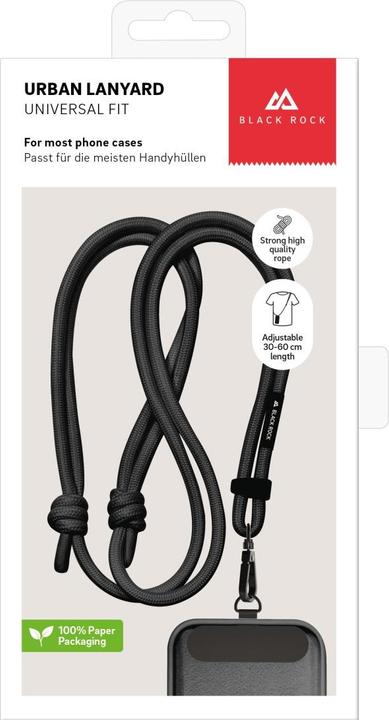 Produktbild Black Rock „Universal Lanyard“ für Smartphones, Schwarz