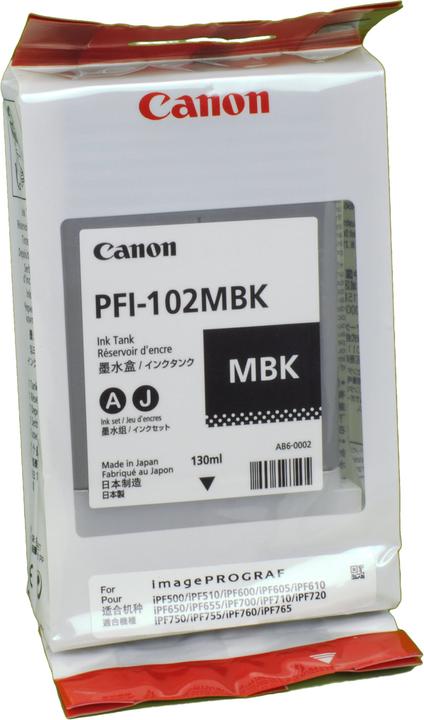 Produktbild Canon Pfi-102mbk (MBK)