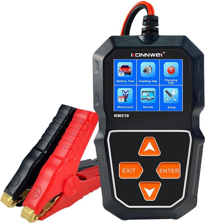 Actual product image Konnwei KW218 Battery meter