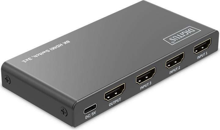 Productafbeelding Digitus 8K HDMI schakelaar, 3x1