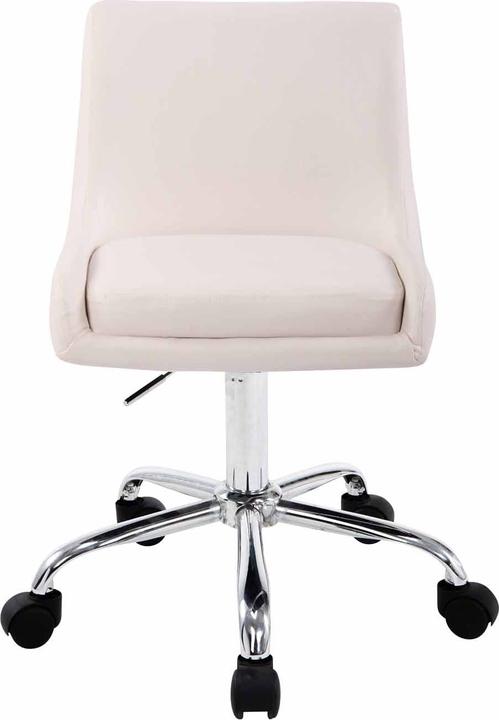 Produktbild CLP Arbeitshocker Club Kunstleder, weiss