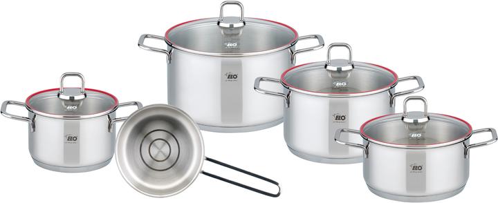 ELO Stahlwaren Pot set (Pan set + pot set, Stainless steel)