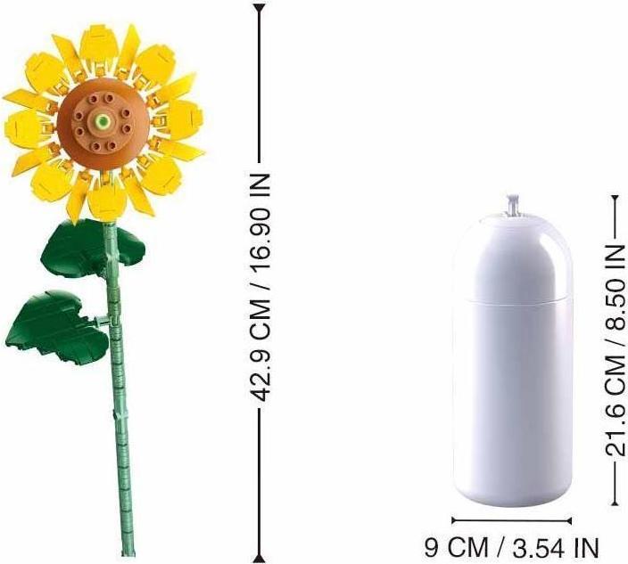 Produktbild Sluban SL96115 - Sonnenblume in Vase