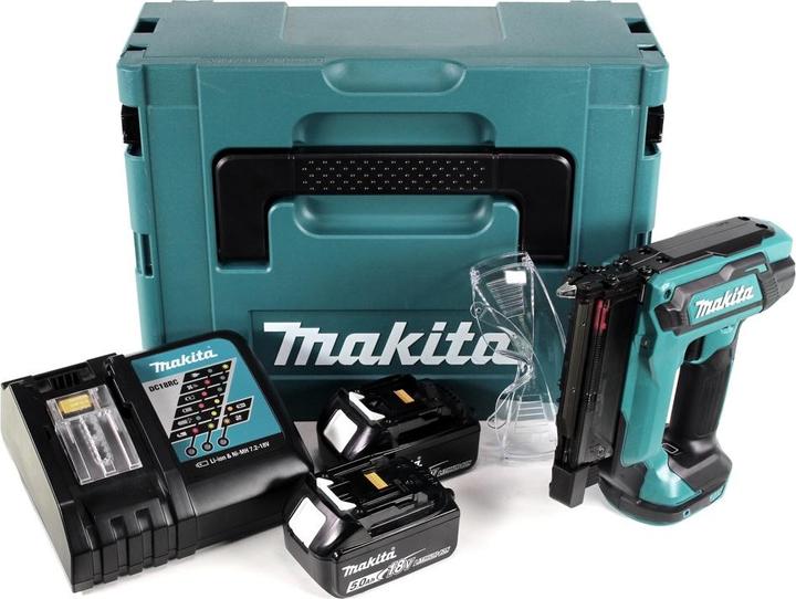 Image du produit Makita DPT 353 RTJ 18 V Li-Ion Cloueur sans fil en coffret Makpac + 2x Batteries 5,0 Ah + Chargeur