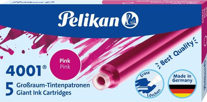 Immagine prodotto Pelikan Cartuccia di grande capacità 4001 GTP/5 (cartucce d'inchiostro, Pink)