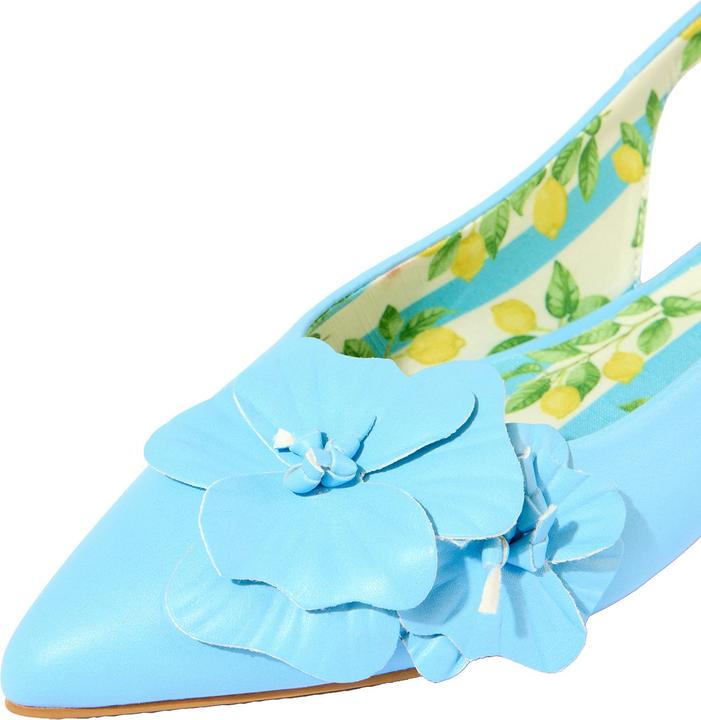 Actual product image Joe Browns 3D Corsage Flower Slingback Flats (42)