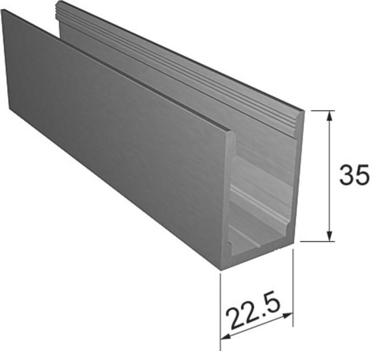 Vitris Ceiling profile Portavant 60/120