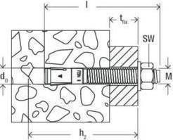 Immagine prodotto Fischer Tasselli, M 16/170 mm (10 pz.)
