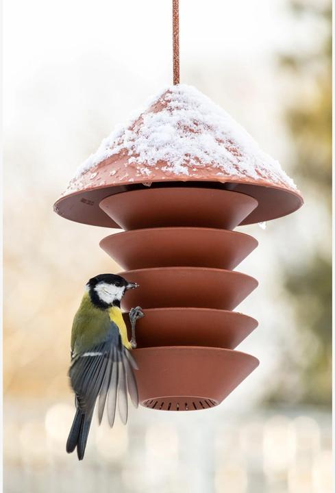 Produktbild Pidät Vogelfutterhaus BIRD SILO bordeaux