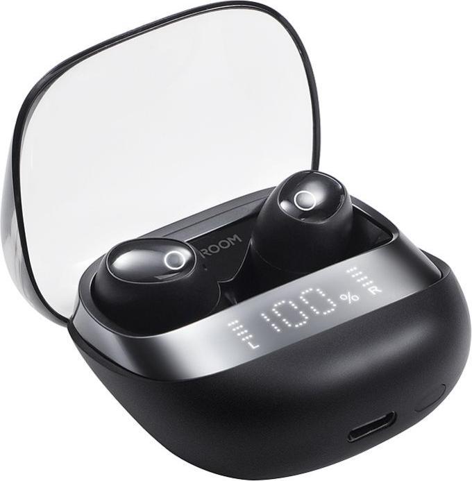 Image du produit Joyroom Ecouteurs sans fil avec écran, Bluetooth 5,3 - Noir (ANC, 42 h, Sans fil)