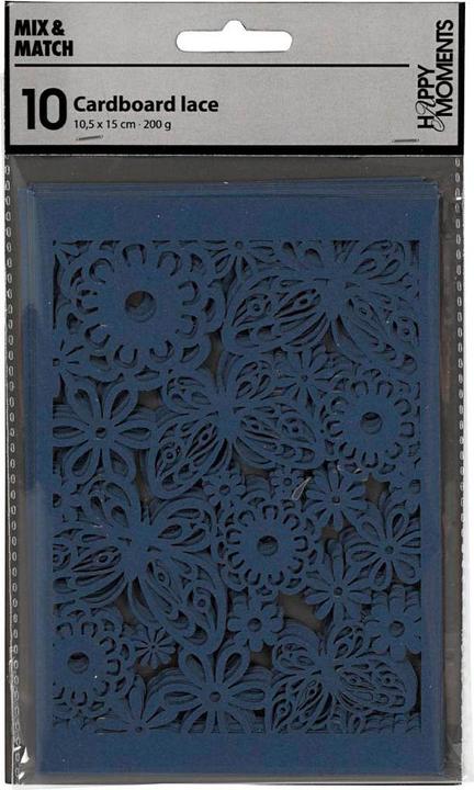 Image du produit Creativ Company Carton à motifs Bleu, 10 pcs. (200 g/m², 10 x)