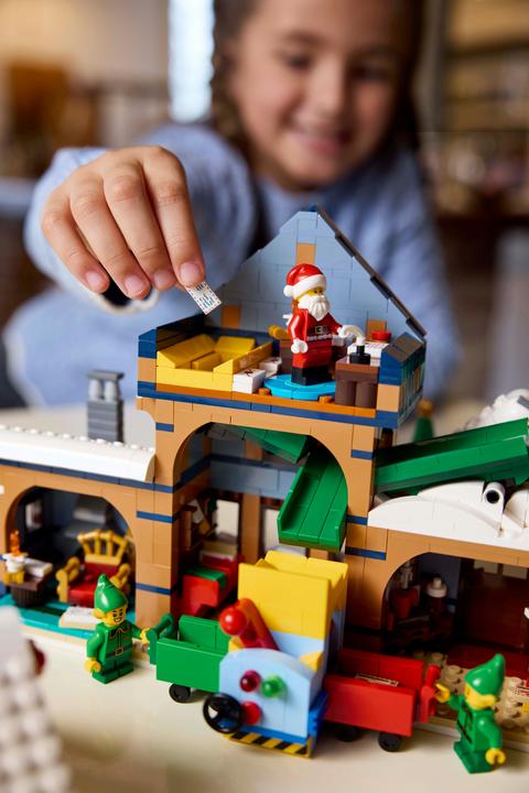 Productafbeelding LEGO Kerstman's postkantoor (10339, LEGO Icons, LEGO Zeldzame Sets)