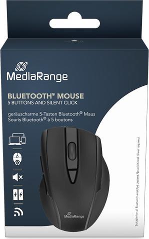 Produktbild MediaRange 5-Tasten Bluetooth Maus mit optischem Sensor (Kabellos)