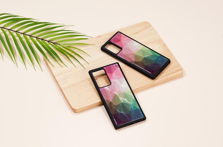 Produktbild Ikins case for Samsung Galaxy Note 20 Ultra water flower juodas (Samsung Galaxy Note 20 Ultra)
