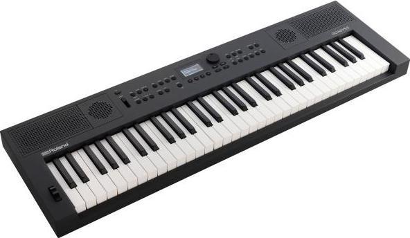 Actual product image Roland Keyboard GO:Keys5 Graphite with keyboard stand (61 Keys)