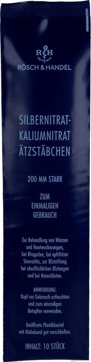 Produktbild Bano Silbernitrat-Kaliumn Ätzstäbchen (Fusscrème & Fussgel)
