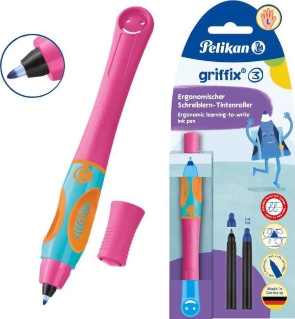Produktbild Pelikan Tintenroller Griffix Lovely Pink Blister L (Lovely pink, 1 x)