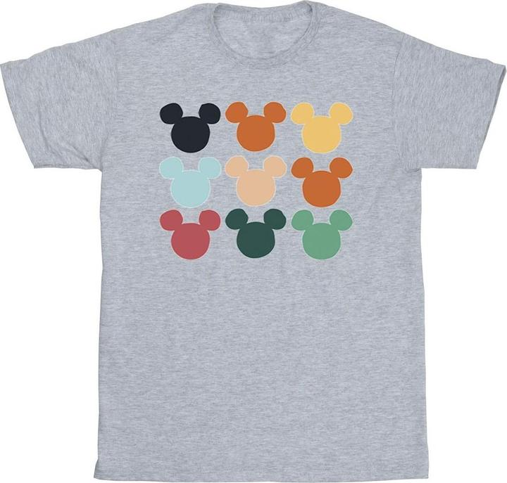 Disney Mickey Mouse Heads Square TShirt