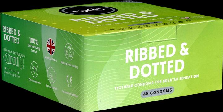 Produktbild Pipedream Ribbed and Dotted Retail Pack - 48 pcs (48 Stk.)