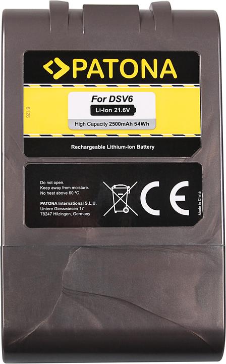 Immagine prodotto Patona Akku für Dyson V6