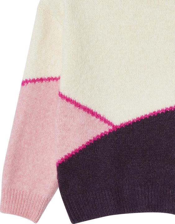 Produktbild Vertbaudet Mädchen Pullover im Colorblock-Style (116)